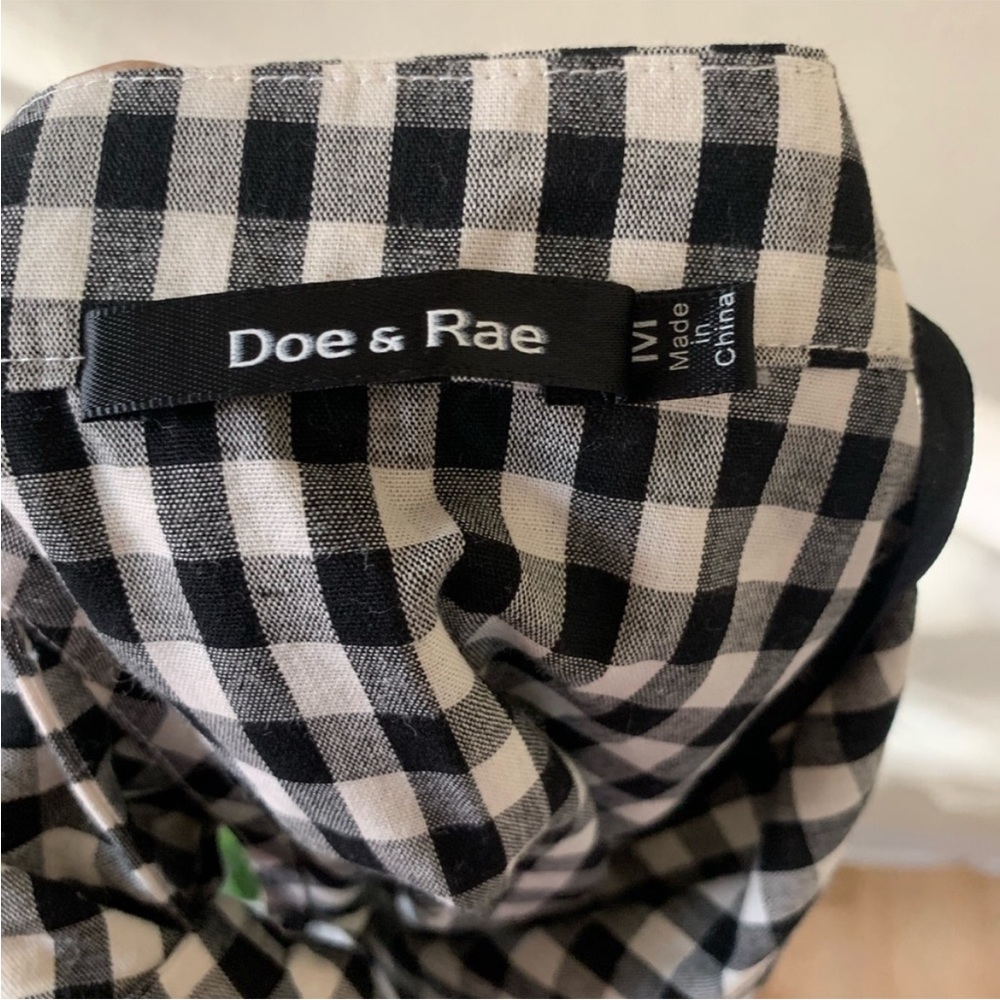 Doe & Rae Gingham Tank Top - Picture 4 of 5